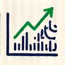 Graphic representing cost reduction or efficiency